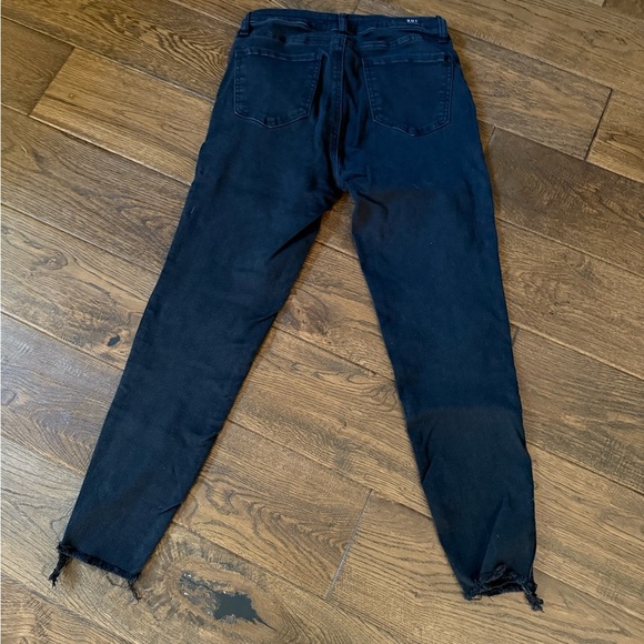 Kut From The Kloth Raw Hem Black Jeggings - Picture 7 of 7